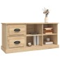 vidaXL Mobile TV Rovere Sonoma 102x35,5x47,5 cm in Legno Multistrato
