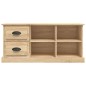 vidaXL Mobile TV Rovere Sonoma 102x35,5x47,5 cm in Legno Multistrato