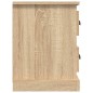 vidaXL Mobile TV Rovere Sonoma 102x35,5x47,5 cm in Legno Multistrato