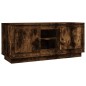 vidaXL Mobile TV Rovere Fumo 102x35x45 cm in Legno Multistrato vidaXL Mobile TV Rovere Fumo 102x35x45 cm in Legno Multistrato