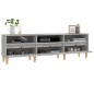 vidaXL Mobile TV Grigio Cemento 150x30x44,5 cm Legno Multistrato