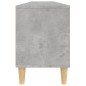 vidaXL Mobile TV Grigio Cemento 150x30x44,5 cm Legno Multistrato