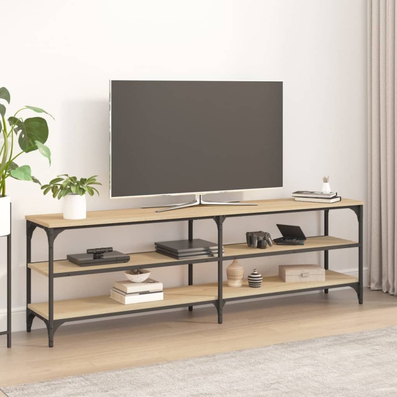 vidaXL Mobile Porta TV Rovere Sonoma 160x30x50 cm in Legno Multistrato vidaXL Mobile Porta TV Rovere Sonoma 160x30x50 cm in Legno Multistrato