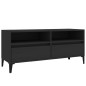 vidaXL Mobile Porta TV Nero 100x34,5x44,5 cm in Legno Multistrato