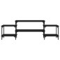 vidaXL Mobile Porta TV Nero 157x35x52 cm in Legno Multistrato vidaXL Mobile Porta TV Nero 157x35x52 cm in Legno Multistrato