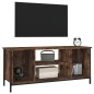 vidaXL Mobile TV Rovere Fumo 102x35x45 cm in Legno Multistrato vidaXL Mobile TV Rovere Fumo 102x35x45 cm in Legno Multistrato