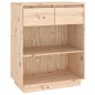 Mobile Consolle 60x34x75 cm in Legno Massello di Pino Mobile Consolle 60x34x75 cm in Legno Massello di Pino