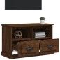 vidaXL Mobile Porta TV Rovere Marrone 80x35x50 cm in Legno Multistrato vidaXL Mobile Porta TV Rovere Marrone 80x35x50 cm in Legno Multistrato