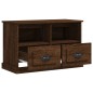 vidaXL Mobile Porta TV Rovere Marrone 80x35x50 cm in Legno Multistrato vidaXL Mobile Porta TV Rovere Marrone 80x35x50 cm in Legno Multistrato