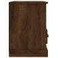vidaXL Mobile Porta TV Rovere Marrone 80x35x50 cm in Legno Multistrato vidaXL Mobile Porta TV Rovere Marrone 80x35x50 cm in Legno Multistrato
