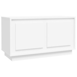 vidaXL Mobile Porta TV Bianco 80x35x45 cm in Legno Multistrato