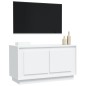 vidaXL Mobile Porta TV Bianco 80x35x45 cm in Legno Multistrato vidaXL Mobile Porta TV Bianco 80x35x45 cm in Legno Multistrato