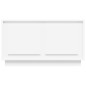 vidaXL Mobile Porta TV Bianco 80x35x45 cm in Legno Multistrato vidaXL Mobile Porta TV Bianco 80x35x45 cm in Legno Multistrato