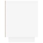 vidaXL Mobile Porta TV Bianco 80x35x45 cm in Legno Multistrato vidaXL Mobile Porta TV Bianco 80x35x45 cm in Legno Multistrato