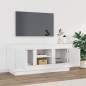 vidaXL Mobile Porta TV Bianco Lucido 102x35x45 cm in Legno Multistrato vidaXL Mobile Porta TV Bianco Lucido 102x35x45 cm in Legno Multistrato