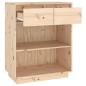 Mobile Consolle 60x34x75 cm in Legno Massello di Pino Mobile Consolle 60x34x75 cm in Legno Massello di Pino