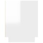 vidaXL Mobile Porta TV Bianco Lucido 102x35x45 cm in Legno Multistrato vidaXL Mobile Porta TV Bianco Lucido 102x35x45 cm in Legno Multistrato