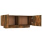 vidaXL Mobile TV Rovere Fumo 100x35x40 cm in Legno Multistrato vidaXL Mobile TV Rovere Fumo 100x35x40 cm in Legno Multistrato