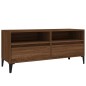 vidaXL Mobile TV Rovere Marrone 100x34,5x44,5 cm in Legno Multistrato