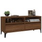 vidaXL Mobile TV Rovere Marrone 100x34,5x44,5 cm in Legno Multistrato