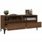 vidaXL Mobile TV Rovere Marrone 100x34,5x44,5 cm in Legno Multistrato