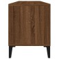 vidaXL Mobile TV Rovere Marrone 100x34,5x44,5 cm in Legno Multistrato