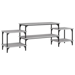 vidaXL Mobile Porta TV Grigio Sonoma 157x35x52 cm in Legno Multistrato
