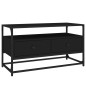 vidaXL Mobile Porta TV Nero 80x35x45 cm in Legno Multistrato vidaXL Mobile Porta TV Nero 80x35x45 cm in Legno Multistrato