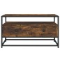 vidaXL Mobile Porta TV Rovere Fumo 80x35x45 cm in Legno Multistrato vidaXL Mobile Porta TV Rovere Fumo 80x35x45 cm in Legno Multistrato