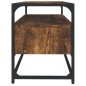 vidaXL Mobile Porta TV Rovere Fumo 80x35x45 cm in Legno Multistrato vidaXL Mobile Porta TV Rovere Fumo 80x35x45 cm in Legno Multistrato