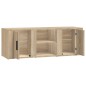 vidaXL Mobile per TV Rovere Sonoma 100x31,5x35 cm Legno Multistrato vidaXL Mobile per TV Rovere Sonoma 100x31,5x35 cm Legno Multistrato