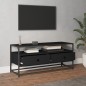 vidaXL Mobile Porta TV Nero 100x35x45 cm in Legno Multistrato vidaXL Mobile Porta TV Nero 100x35x45 cm in Legno Multistrato