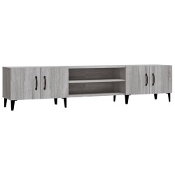 vidaXL Mobile TV Grigio Sonoma 180x31,5x40 cm in Legno Multistrato
