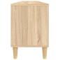 vidaXL Mobile Porta TV Rovere Sonoma 150x30x44,5 cm Legno Multistrato