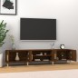 vidaXL Mobile TV Rovere Marrone 180x31,5x40 cm in Legno Multistrato vidaXL Mobile TV Rovere Marrone 180x31,5x40 cm in Legno Multistrato