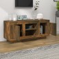 vidaXL Mobile TV Rovere Fumo 102x35x45 cm in Legno Multistrato vidaXL Mobile TV Rovere Fumo 102x35x45 cm in Legno Multistrato