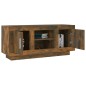 vidaXL Mobile TV Rovere Fumo 102x35x45 cm in Legno Multistrato vidaXL Mobile TV Rovere Fumo 102x35x45 cm in Legno Multistrato