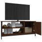 vidaXL Mobile Porta TV Rovere Marrone 100x40x45cm in Legno Multistrato vidaXL Mobile Porta TV Rovere Marrone 100x40x45cm in Legno Multistrato