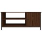 vidaXL Mobile Porta TV Rovere Marrone 100x40x45cm in Legno Multistrato vidaXL Mobile Porta TV Rovere Marrone 100x40x45cm in Legno Multistrato