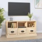 vidaXL Mobile per TV Rovere Sonoma 100x35x50 cm in Legno Multistrato vidaXL Mobile per TV Rovere Sonoma 100x35x50 cm in Legno Multistrato
