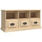 vidaXL Mobile per TV Rovere Sonoma 100x35x50 cm in Legno Multistrato vidaXL Mobile per TV Rovere Sonoma 100x35x50 cm in Legno Multistrato