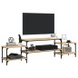 vidaXL Mobile Porta TV Rovere Sonoma 197x35x52 cm in Legno Multistrato vidaXL Mobile Porta TV Rovere Sonoma 197x35x52 cm in Legno Multistrato