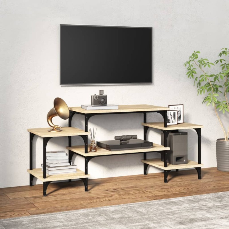 vidaXL Mobile Porta TV Rovere Sonoma 117x35x52 cm in Legno Multistrato vidaXL Mobile Porta TV Rovere Sonoma 117x35x52 cm in Legno Multistrato