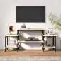 vidaXL Mobile Porta TV Rovere Sonoma 117x35x52 cm in Legno Multistrato vidaXL Mobile Porta TV Rovere Sonoma 117x35x52 cm in Legno Multistrato