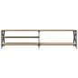 vidaXL Mobile TV Rovere Sonoma 200x40x50cm Legno Multistrato e Metallo vidaXL Mobile TV Rovere Sonoma 200x40x50cm Legno Multistrato e Metallo