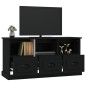 vidaXL Mobile Porta TV Nero 100x35x50 cm in Legno Multistrato vidaXL Mobile Porta TV Nero 100x35x50 cm in Legno Multistrato
