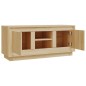 vidaXL Mobile Porta TV Rovere Sonoma 102x35x45 cm in Legno Multistrato vidaXL Mobile Porta TV Rovere Sonoma 102x35x45 cm in Legno Multistrato