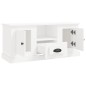 vidaXL Mobile Porta TV Bianco 100x35,5x45 cm in Legno Multistrato