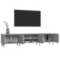 vidaXL Mobile Porta TV Grigio Cemento 180x31,5x40 cm Legno Multistrato vidaXL Mobile Porta TV Grigio Cemento 180x31,5x40 cm Legno Multistrato
