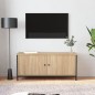 vidaXL Mobile TV con Ante Rovere Sonoma 102x35x45 cm Legno Multistrato vidaXL Mobile TV con Ante Rovere Sonoma 102x35x45 cm Legno Multistrato